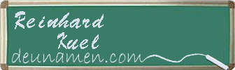 Reinhard Kuel Visitenkarte